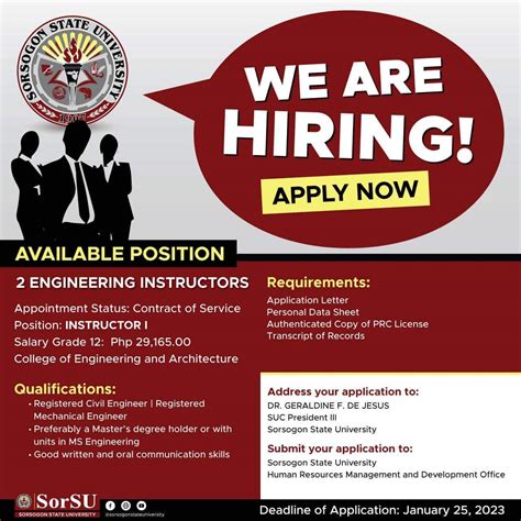 sorsogon hiring 2023|Hiring Sorsogon jobs in Sorsogon City .